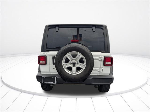 Photo of 2020 Bright White Clearcoat Jeep Wrangler Unlimited
