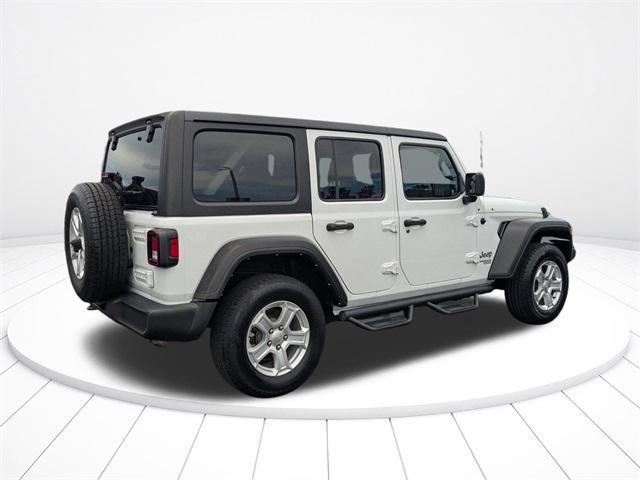 Photo of 2020 Bright White Clearcoat Jeep Wrangler Unlimited