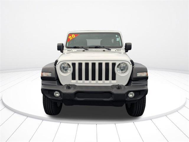 Photo of 2020 Bright White Clearcoat Jeep Wrangler Unlimited