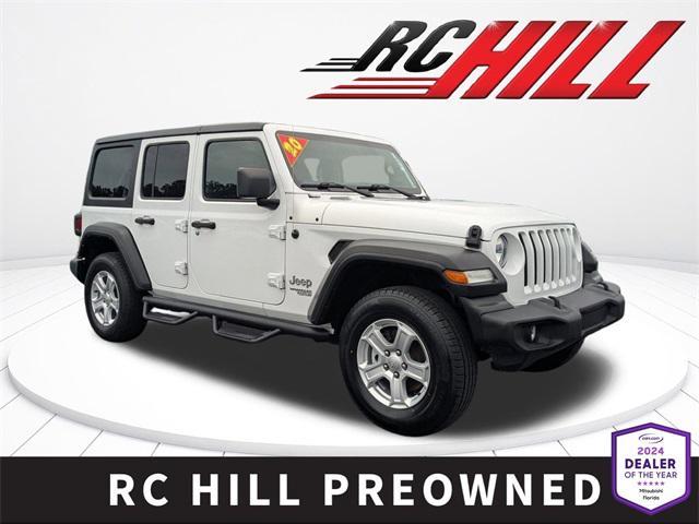 Photo of 2020 Bright White Clearcoat Jeep Wrangler Unlimited
