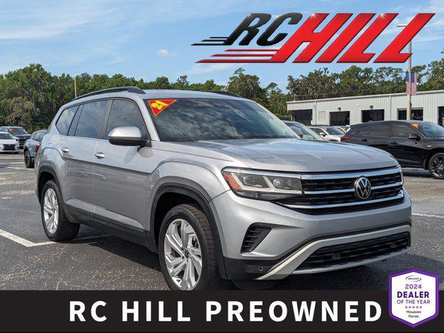 Photo of 2021 Pyrite Silver Metallic Volkswagen Atlas