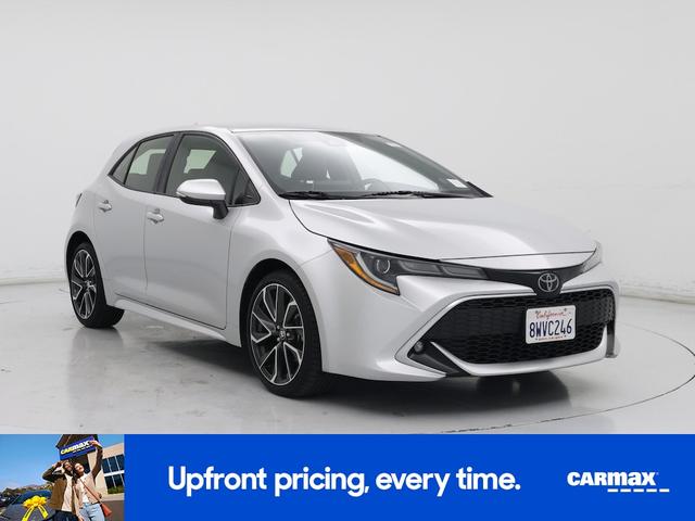 Photo of 2021 Silver Toyota Corolla Hatchback