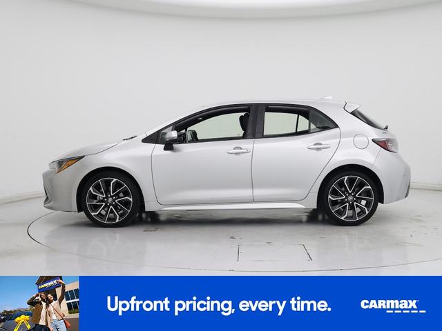 Photo of 2021 Silver Toyota Corolla Hatchback