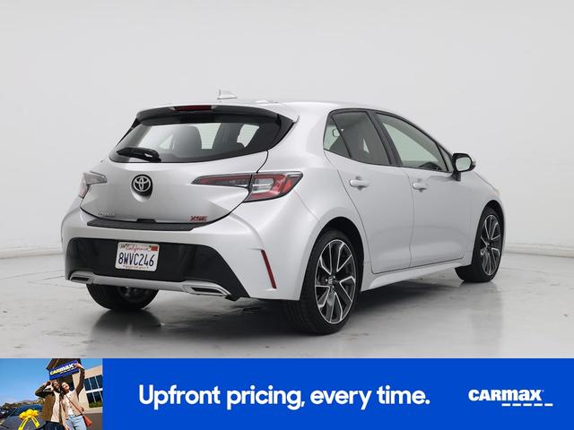 Photo of 2021 Silver Toyota Corolla Hatchback