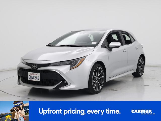 Photo of 2021 Silver Toyota Corolla Hatchback