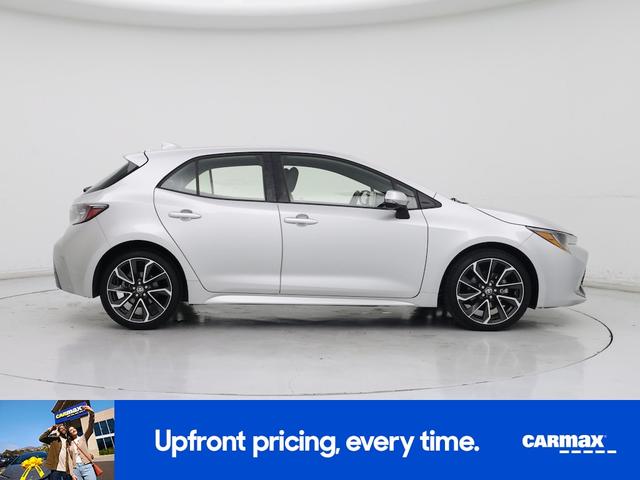 Photo of 2021 Silver Toyota Corolla Hatchback