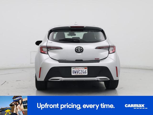 Photo of 2021 Silver Toyota Corolla Hatchback