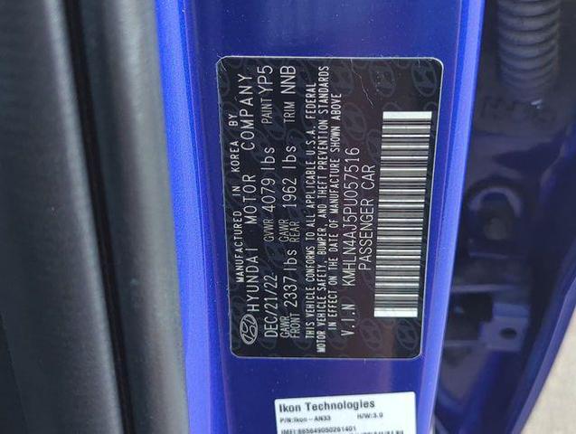 Photo of 2023 Intense Blue Hyundai ELANTRA