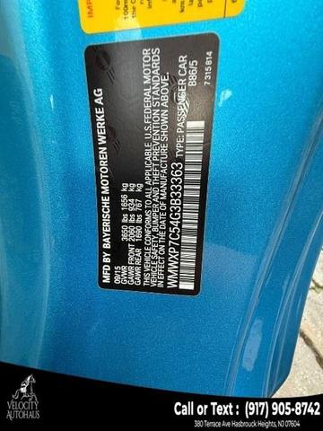 Photo of 2016 Electric Blue Metallic MINI Hardtop