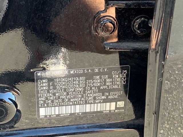 Photo of 2025 Crystal Black Pearl Honda HR-V