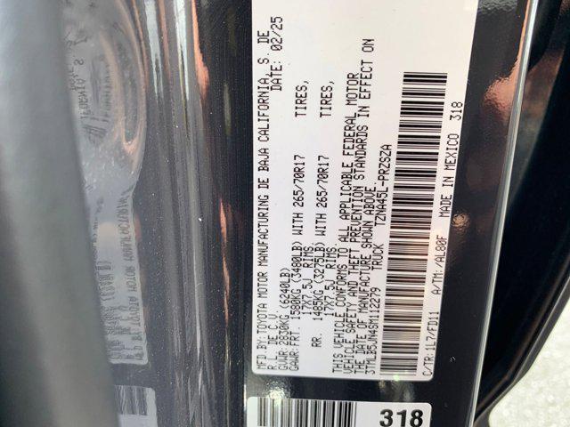 Photo of 2025 Black Toyota Tacoma