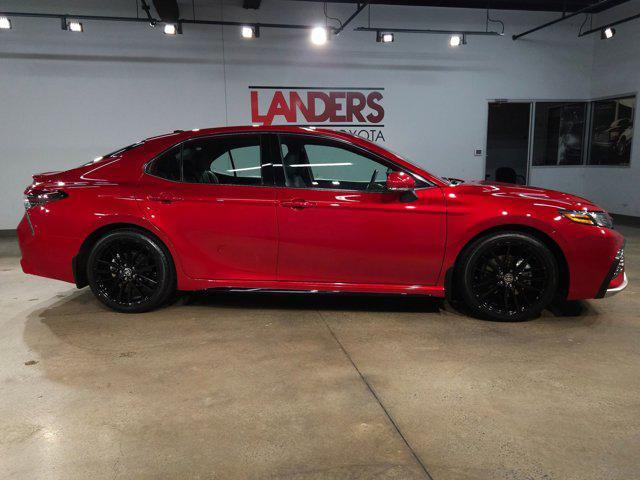 Photo of 2023 Supersonic Red Toyota Camry