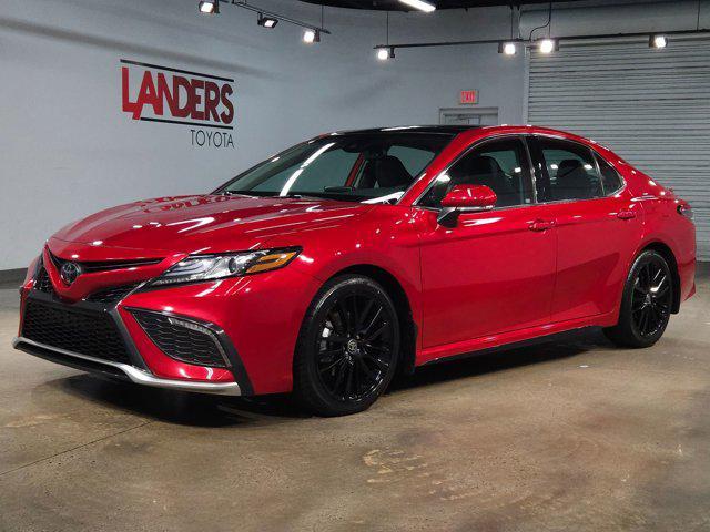 Photo of 2023 Supersonic Red Toyota Camry