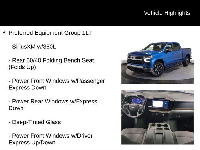 Photo of 2023 Glacier Blue Metallic Chevrolet Silverado 1500