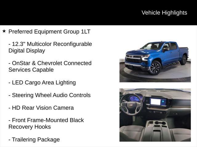 Photo of 2023 Glacier Blue Metallic Chevrolet Silverado 1500