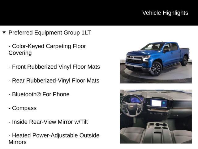 Photo of 2023 Glacier Blue Metallic Chevrolet Silverado 1500