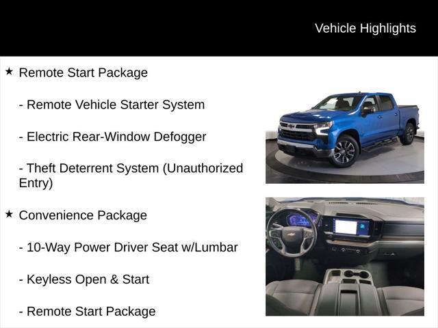 Photo of 2023 Glacier Blue Metallic Chevrolet Silverado 1500