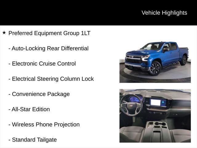 Photo of 2023 Glacier Blue Metallic Chevrolet Silverado 1500
