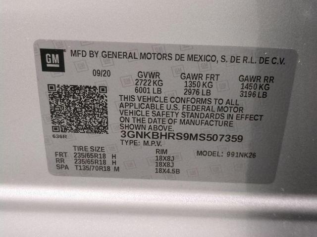 Photo of 2021 Silver Ice Metallic Chevrolet Blazer