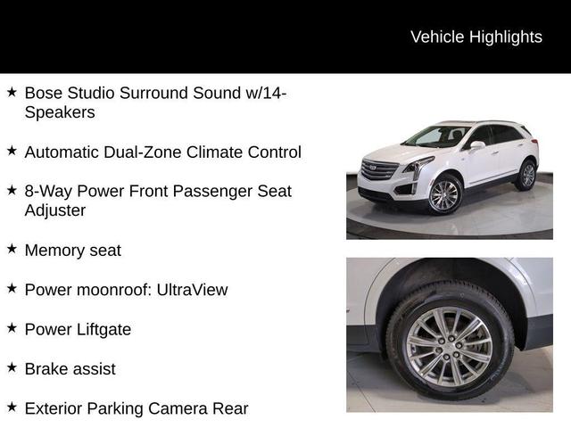 Photo of 2017 Crystal White Tricoat Cadillac XT5