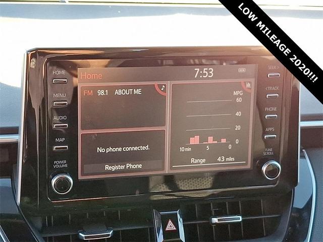 Photo of 2020 Black Toyota Corolla