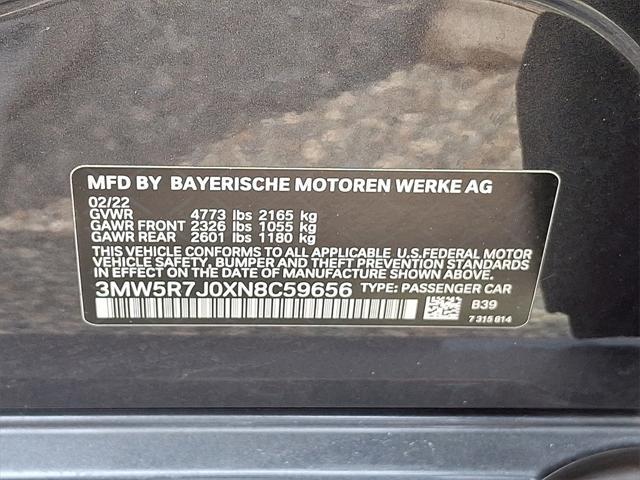 Photo of 2022 Mineral Grey Metallic BMW 330