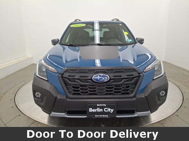 Photo of 2022 Geyser Blue Subaru Forester
