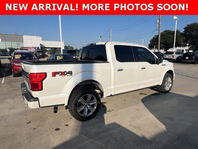 Photo of 2018 White Platinum Ford F-150