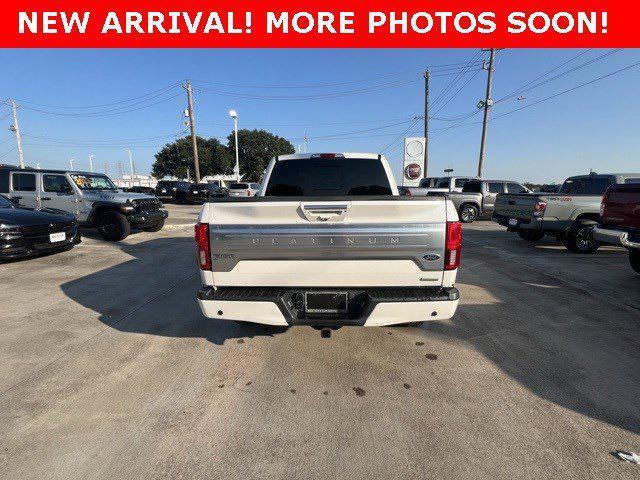 Photo of 2018 White Platinum Ford F-150