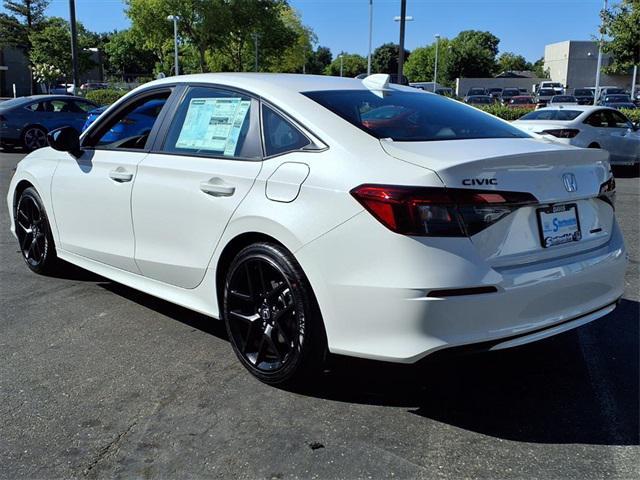 Photo of 2026 Platinum White Pearl Honda Civic Hybrid
