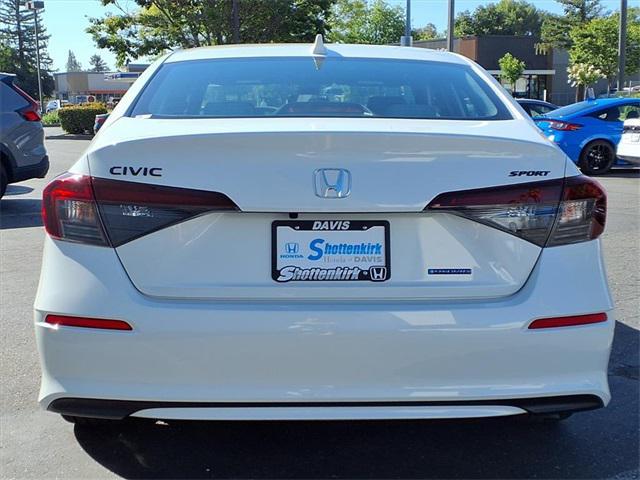 Photo of 2026 Platinum White Pearl Honda Civic Hybrid