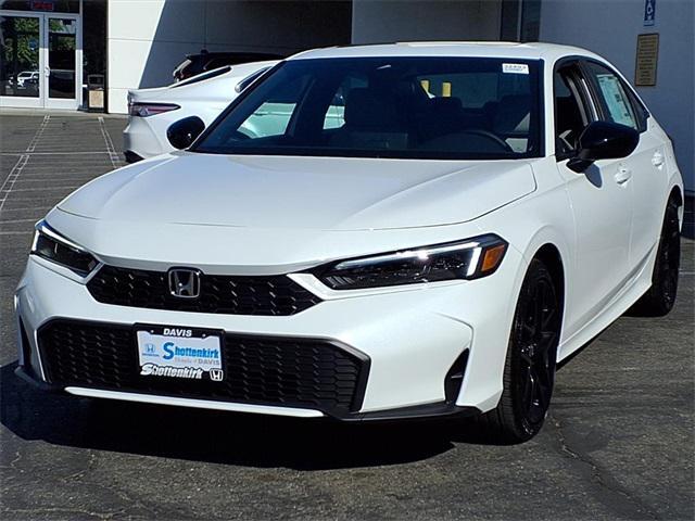 Photo of 2026 Platinum White Pearl Honda Civic Hybrid