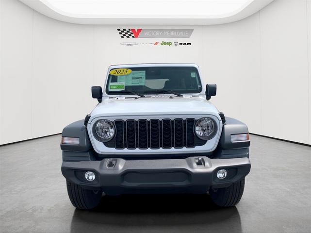 Photo of 2025 Bright White Clearcoat Jeep Wrangler