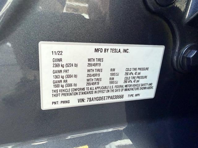 Photo of 2023 Gray Tesla Model Y