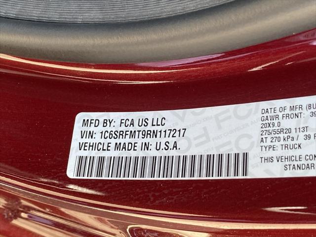 Photo of 2024 Delmonico Red Pearlcoat RAM 1500