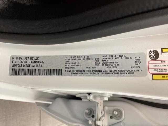 Photo of 2024 Bright White Clearcoat RAM 1500