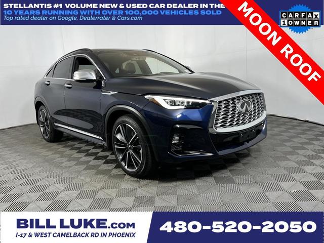 Photo of 2024 Hermosa Blue INFINITI QX55