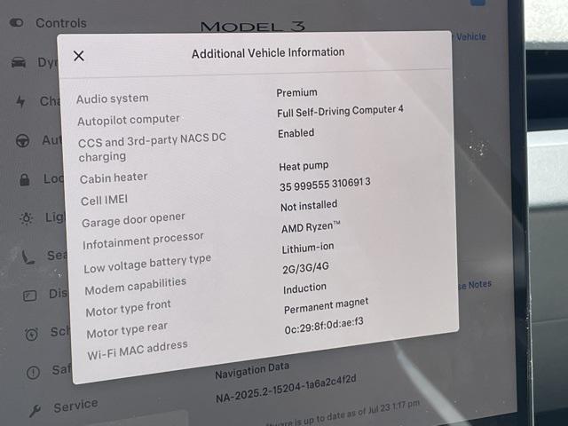 Photo of 2024 Deep Blue Metallic Tesla Model 3