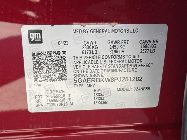 Photo of 2023 Cherry Red Tintcoat Buick Enclave