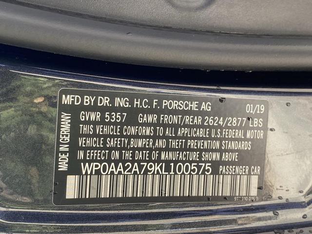 Photo of 2019 Volcano Grey Metallic Porsche Panamera