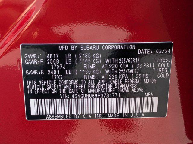 Photo of 2024 Lithium Red Pearl Subaru Crosstrek