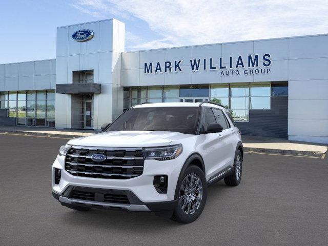 Photo of 2025 Space White Metallic Ford Explorer
