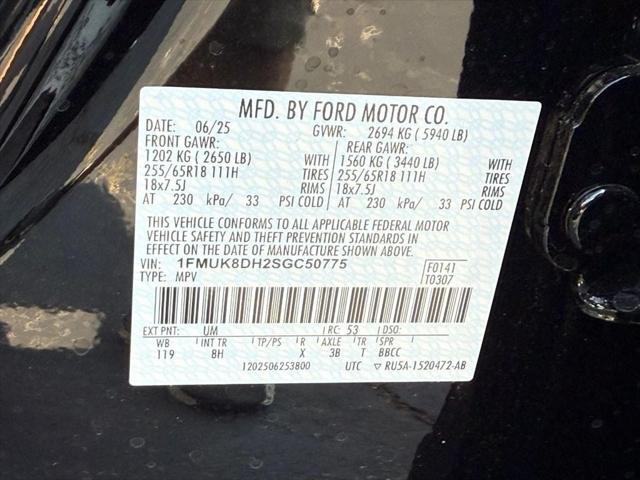 Photo of 2025 Agate Black Metallic Ford Explorer