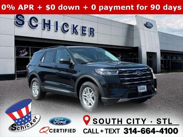 Photo of 2025 Agate Black Metallic Ford Explorer