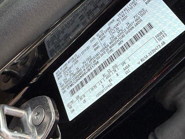 Photo of 2025 Agate Black Metallic Ford Escape