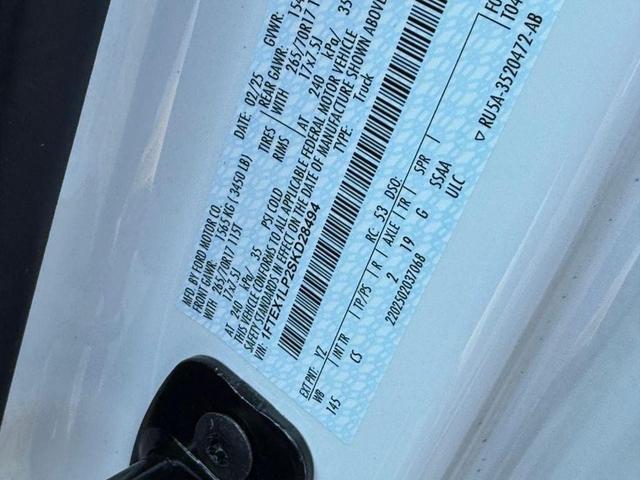 Photo of 2025 Oxford White Ford F-150