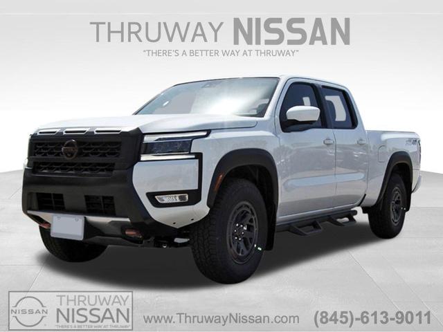 Photo of 2025 Glacier White Nissan Frontier
