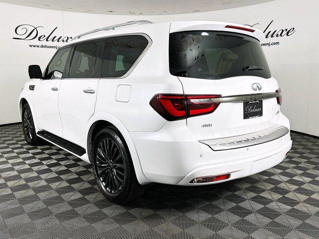 Photo of 2023 Moonstone White INFINITI QX80