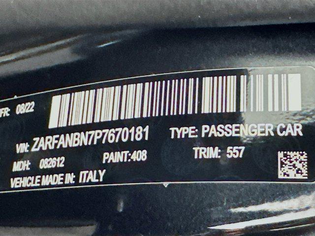 Photo of 2023 Vulcano Black Metallic Alfa Romeo Giulia
