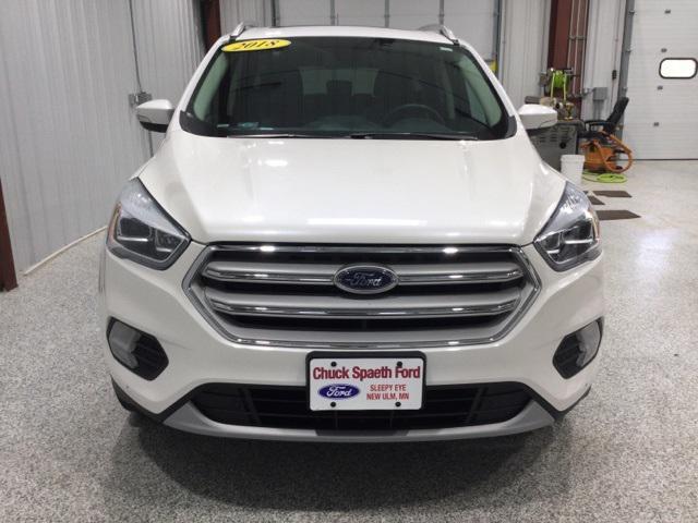 Photo of 2018 White Platinum Metallic Tri-Coat Ford Escape